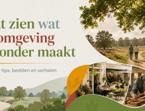 Laat zien wat de omgeving bijzonder maakt